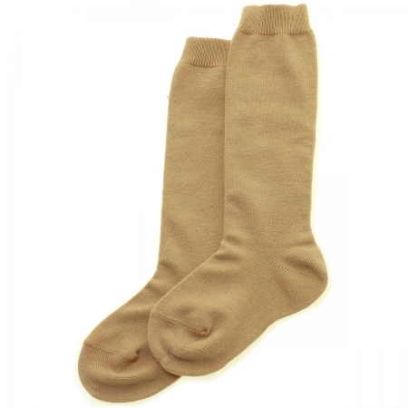 Condor Caramel Brown Knee High Socks Made in Spain