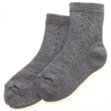 Baby Boys Grey Socks High Quality Made in Spain