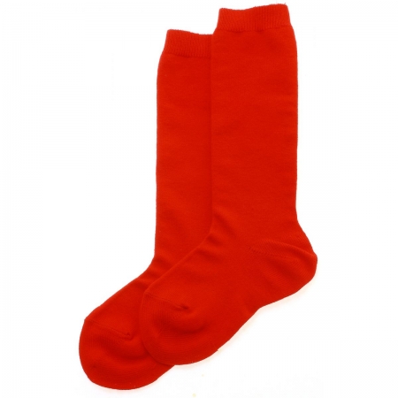 Red Knee High Socks For Boys And Girls Spanish Socks