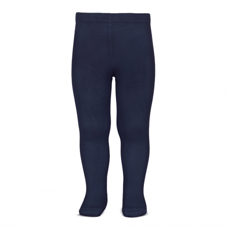 Condor Plain Navy Knit Tights