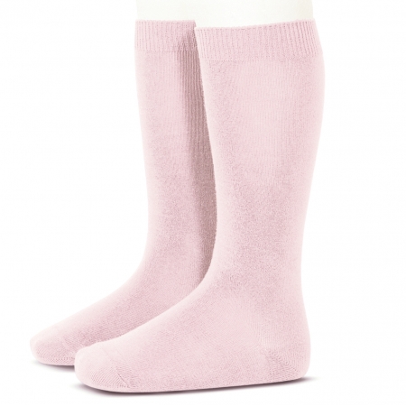 Condor Knee High Pink Socks Made in Spain