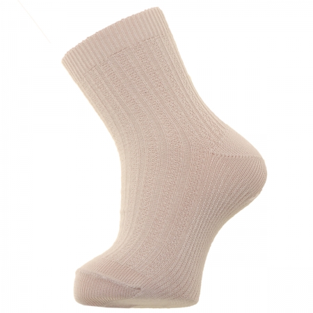 Baby Boys Summer Dress Socks in Tan Or Sand Colour