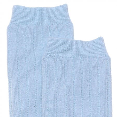 Baby Blue Knee High Ribbed Socks For Boys And Girls Spanish Socks #2