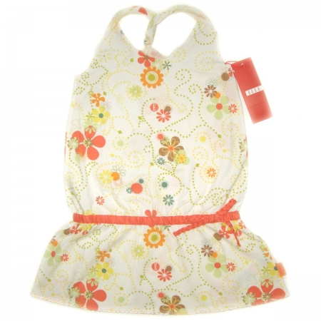 E12268 ELLE girl dress in WHITE