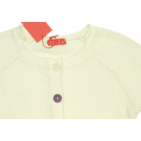 ELLE E15644 ivory cardigan #2