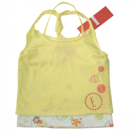SALE E15686 ELLE girl vest in lemon
