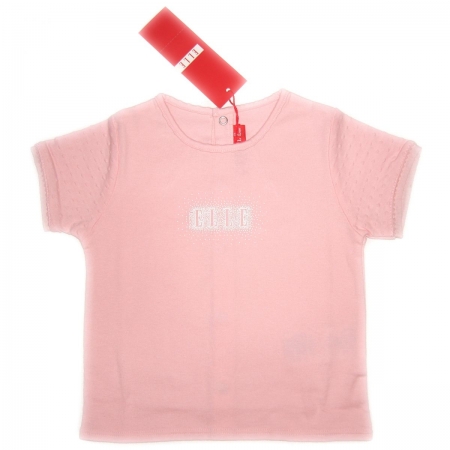 E95085 girl Elle t shirt in PINK