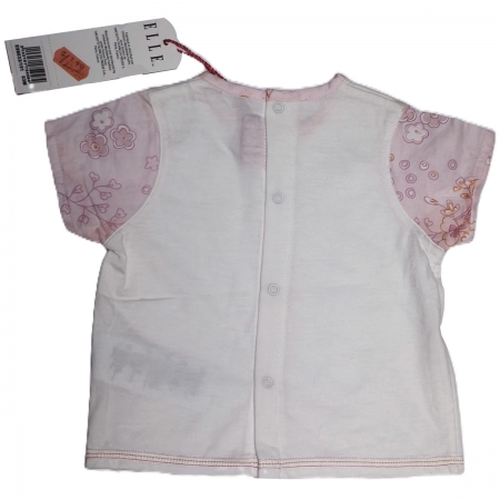 E98033 baby girl Elle set in WHITE #4