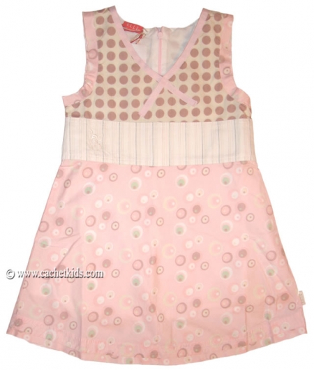 ELLE E12223 Pink Dress
