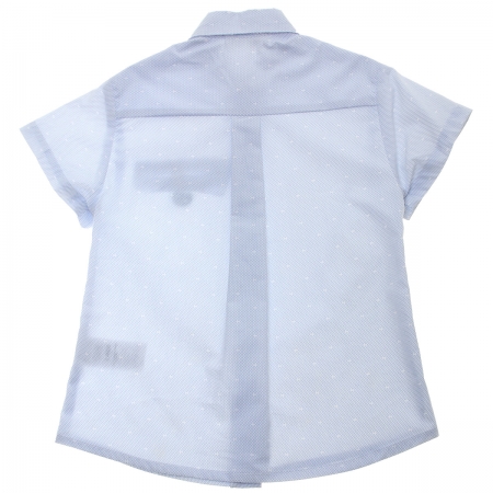 Dolce Petit Spring Summer Boys Blue Pattern Shirt Blue Shorts Set #5