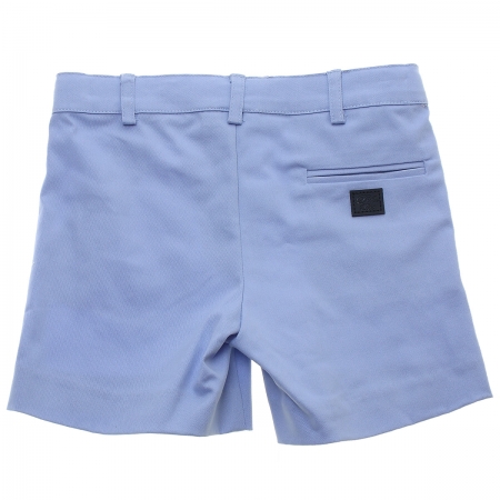 Dolce Petit Spring Summer Boys Blue Pattern Shirt Blue Shorts Set #6