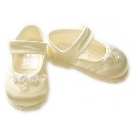 Baby Girls Ivory Shoes First Walker