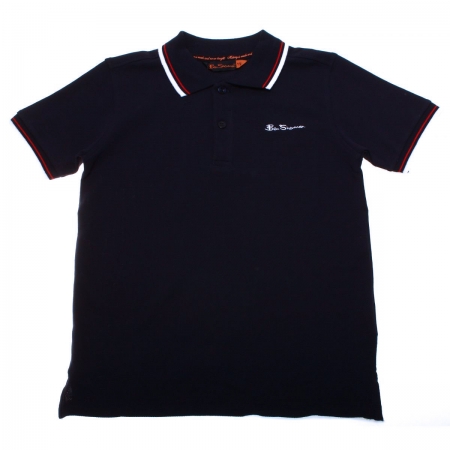 Ben Sherman boys navy polo