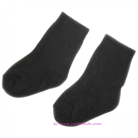Baby boys black socks