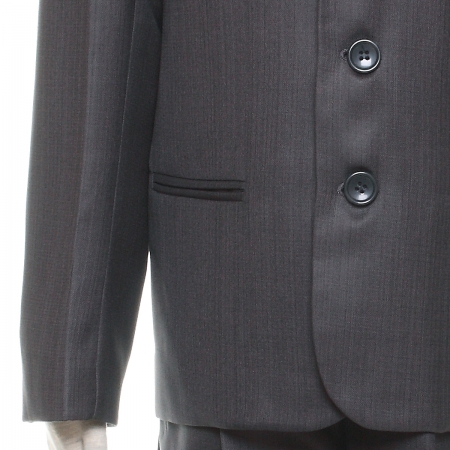 Very Smart Boys Five Piece Grey Suit Set #3