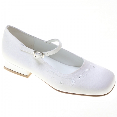 First Holy Communion Girls Shoes With Diamantes