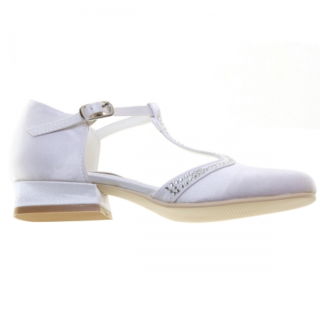 First Holy Communion Girls Shoes Diamantes Rim #3