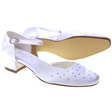 Girls Communion Shoes Scattered Diamante From Linzi Jay #2