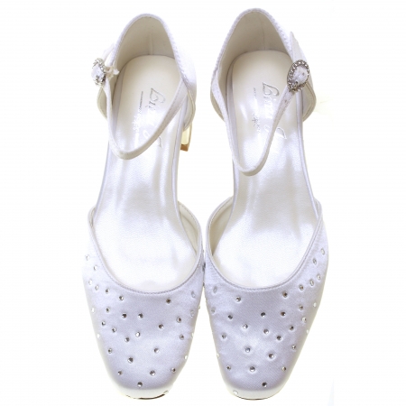 Girls Communion Shoes Scattered Diamante From Linzi Jay #3