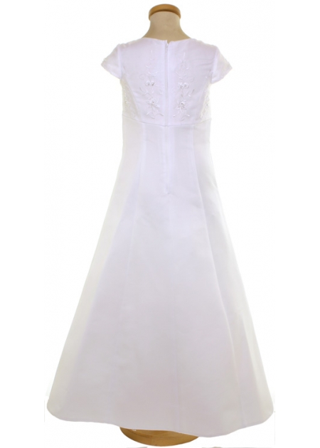 Embroidered Communion Dress With Bag By Linzi Jay #2