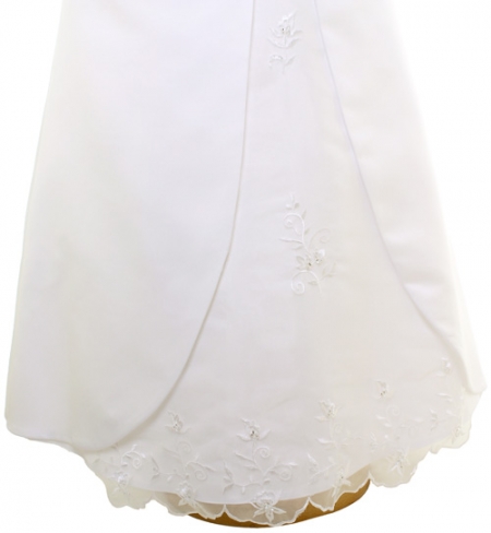Embroidered Communion Dress With Bag By Linzi Jay #4