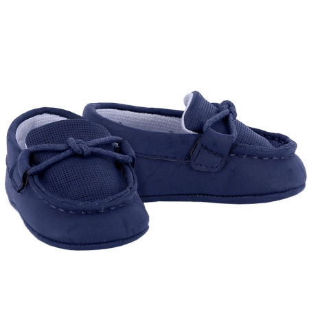 Mayoral Baby Boys Navy Moccasin Shoes