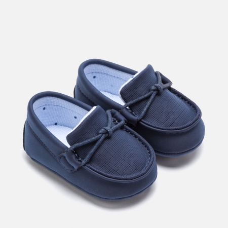 Mayoral Baby Boys Navy Moccasin Shoes #2