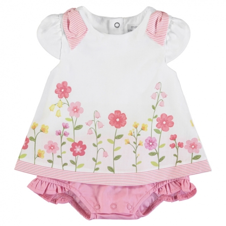 Mayoral Spring Summer Baby Girls Pink Panties Dress