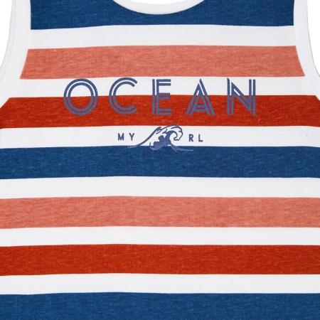 Mayoral Spring Summer 3 Piece White Red Navy Stripes T Shirts Navy Shorts Set #4