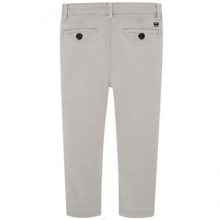Mayoral Boys Smart Chino Trousers in Grey #2