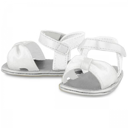 Baby Girls White Sandals By Spanish Mayoral