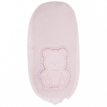 Mayoral Baby Girls Knitted Pink Fur Boots #4