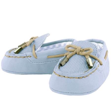 Mayoral Baby Boys Blue Moccasins Pram Shoes