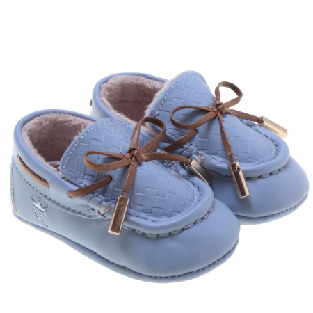 Mayoral Baby Boys Blue Mocassin Shoes