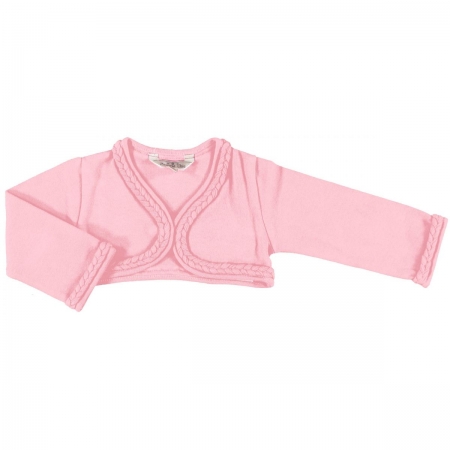 Mayroral Baby Girls Bolero In Peach Pink