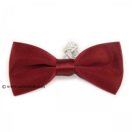Boys Burgundy Bow tie 6 mths To 12 Years