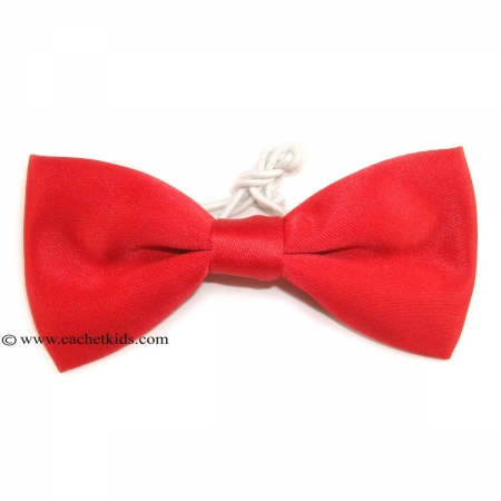 Baby Boys Red Bow Tie 6m To 12yrs