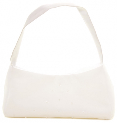 First Holy Communion Dress With Net Bolero and Bag #5