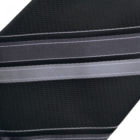 Boys Fashion Tie In Back Grey Silver Diagonal For 7 To 12 Years #2