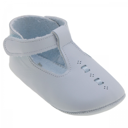Baby Girls and Boys Blue Cuquito Shoes #2