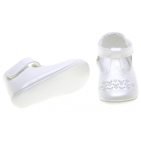 Baby white Leather Shoes #2