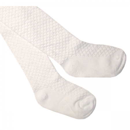 Athens girls tights in white