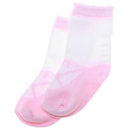 PEX Ballet Style Pink Socks