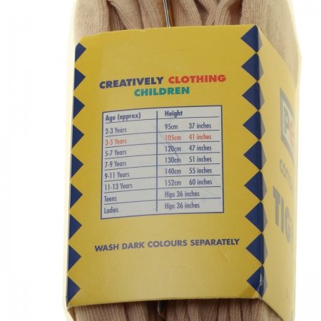 Tan Or Light Caramel Colour Plain Tights from PEX #2