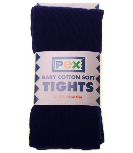 Baby Navy Medium Thickness Tights from PEX