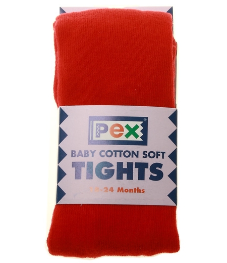 PEX Winter Red Tights For Babies and Toddlers