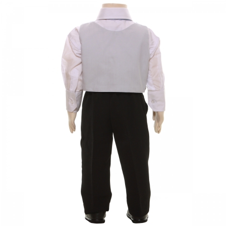 Christening or Wedding Boys Blue Waistcoat Set #4