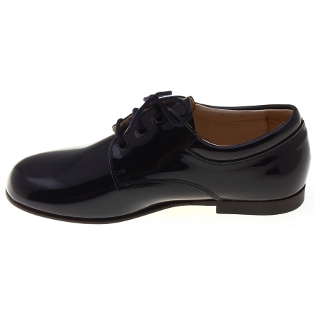 Premium Quality Boys Black Formal Dress Shoes in Leather #3