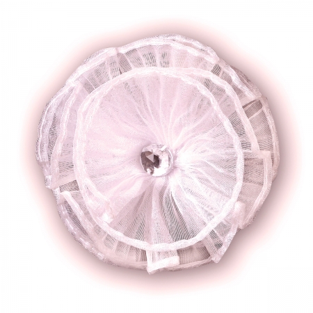 Sarah Louise Girls Hair Clip In White Or Pink #2
