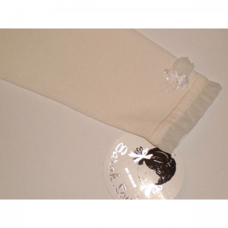 C 716 Sarah Louise ivory girl cardigan with frills and sequins #3